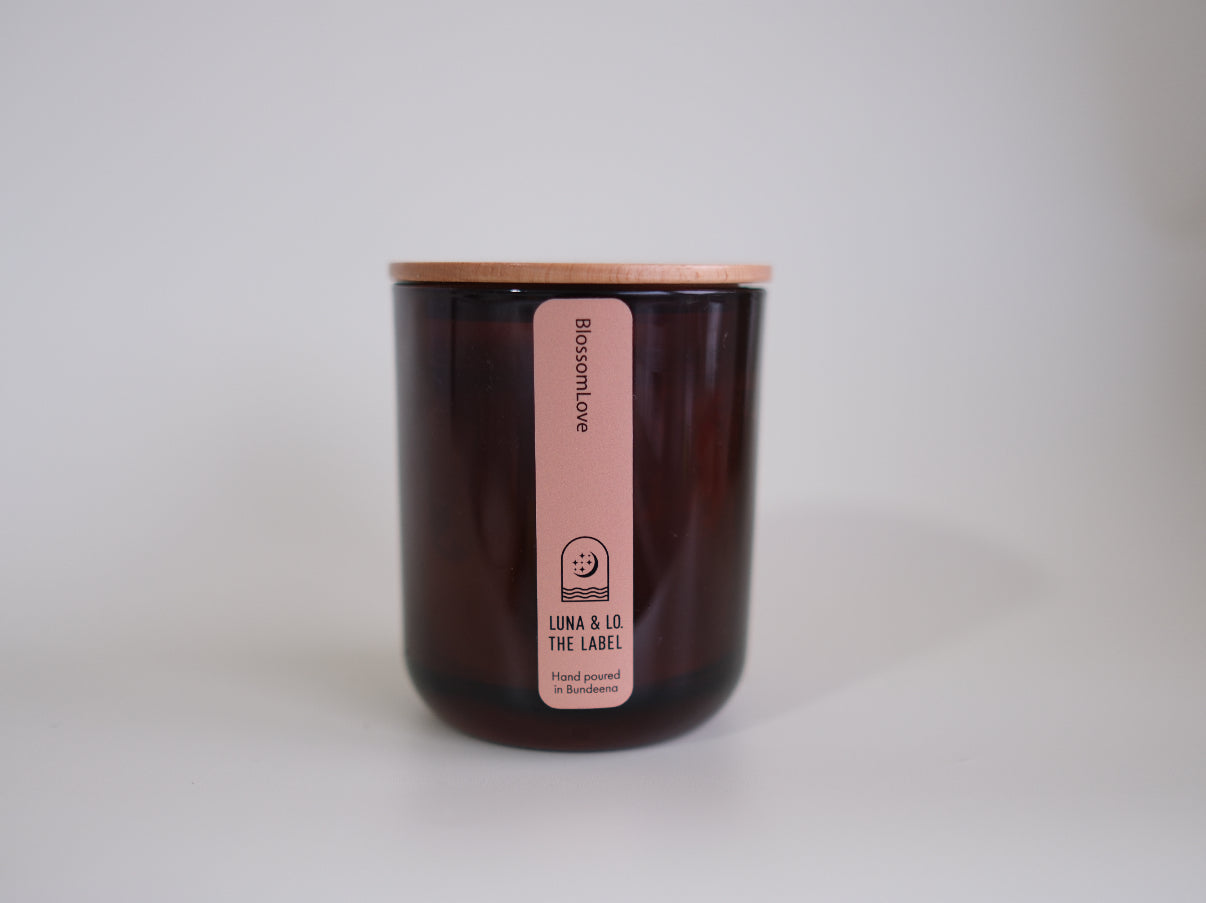 BLOSSOMLOVE CANDLE by Luna & Lo. The Label