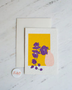 Orchid - Plantable Card
